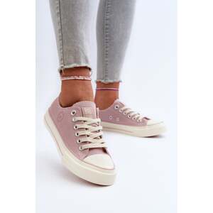 Women's Low-Top Sneakers Big Star Pink