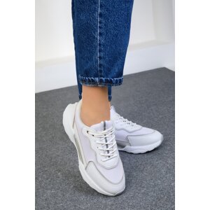 Soho Women's White Sneakers 19007