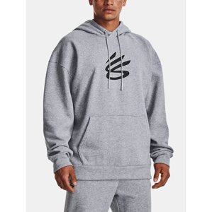 Under Armour Curry Big Splash PO Hoodie-GRY - Men's