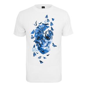 Men's T-shirt Butterfly Skull - white