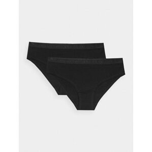 Women's Underwear Panties 4F (2 Pack) - Black