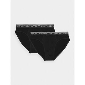 Men's Underwear Briefs 4F (2-pack) - Black