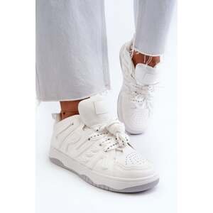 Women's eco leather sneakers white Berilla