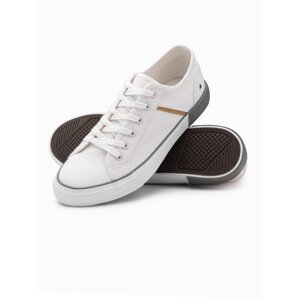 Ombre Classic men's sneakers with rivets - white