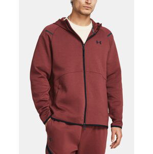 Under Armour Sweatshirt UA Unstoppable Flc FZ-RED - Men