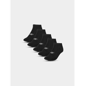 Boys' socks (5pack) 4F - black