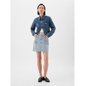 GAP Denim Cargo Mini Skirt - Women's