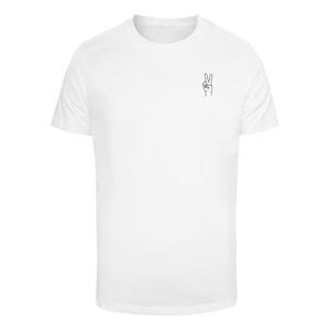 Men's T-shirt Peace Hand - white