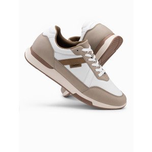 Ombre Men's mesh sneaker shoes - sand