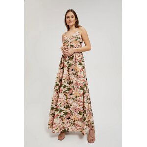 Women's dress MOODO - powder pink