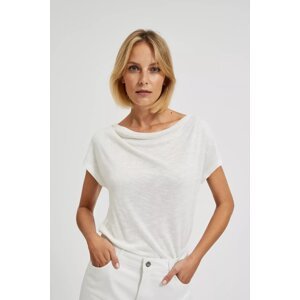 Women's blouse MOODO - ecru white