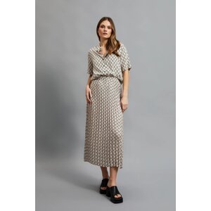 Women's skirt MOODO - light beige