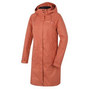 Women's hardshell coat HUSKY Nut L faded orange