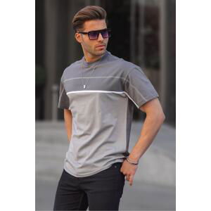 Madmext Smoky Color Block Men's T-Shirt 6177