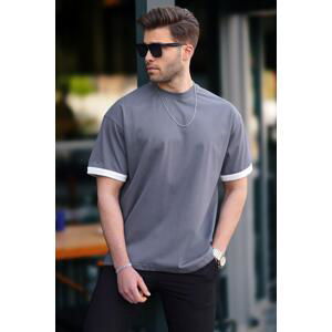 Madmext Smoked Oversize Crew Neck T-Shirt 6184