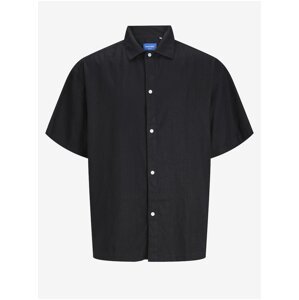 Men's Short Sleeve Linen Shirt Jack & Jones Faro - Men's
