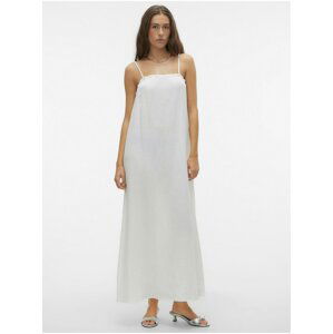 White women's maxi dress Vero Moda Natali - Women