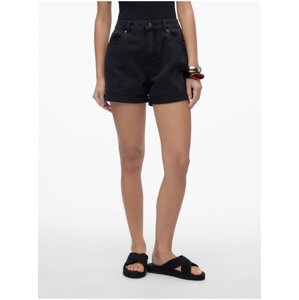 Vero Moda Zuri Black Women's Denim Shorts - Women