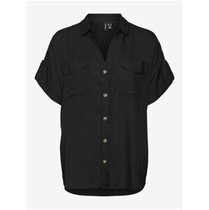 Black Women's Shirt Vero Moda Bumpy - Women