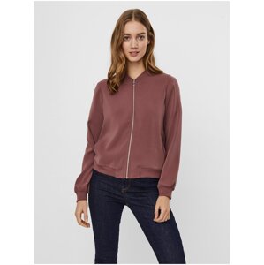 Burgundy women's bomber jacket Vero Moda Coco - Women