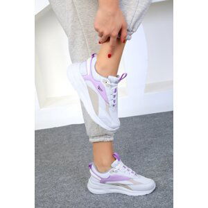 Soho White-Ice-Lilac Women's Sneaker 18867