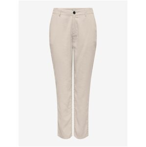 Creamy women's trousers ONLY Aris - Women