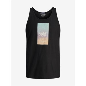 Men's Black Tank Top Jack & Jones Aruba - Men