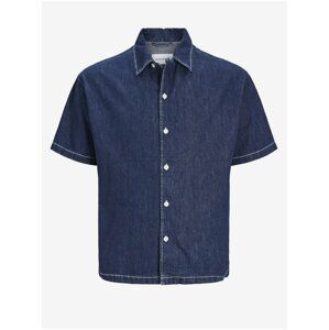 Jack & Jones Palma Men's Short Sleeve Denim Shirt - Men's