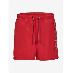 Jack & Jones Fiji Men's Red Swimsuit - Men's