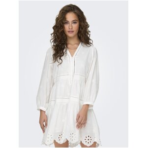 White women's dress ONLY Jada - Women