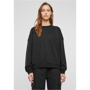 Women's Light Terry Sweatshirt - Black