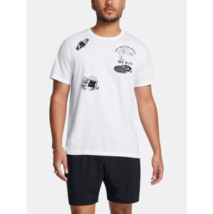 Under Armour T-shirt UA WE RUN SHORTSLEEVE-WHT - Men