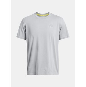 Under Armour T-Shirt Curry Emboss HW Tee-GRY - Men's