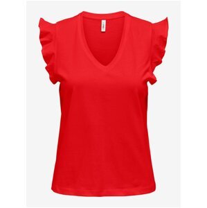 Red women's top ONLY May - Women