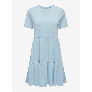 Light blue women's basic dress ONLY May - Women