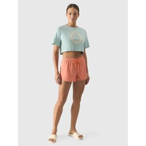 Women's 4F Swim Shorts - Salmon