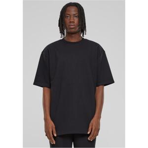 Men's Light Terry T-Shirt Crew - Black