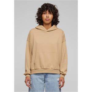 Women's Light Terry Oversized Hoodie - unionbeige