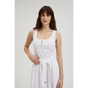 Women's tank top MOODO - white