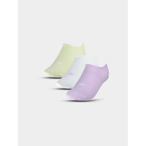 Women's Short Casual Socks (3 Pack) 4F - Multicolored