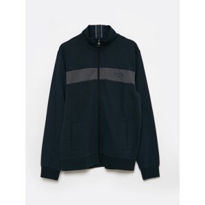 Big Star Man's Zip Sweatshirt 172845 Navy  403