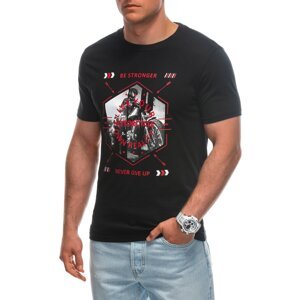 Edoti Men's printed t-shirt