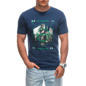 Edoti Men's printed T-shirt