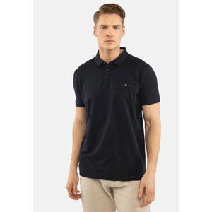 Volcano Man's Polo T-Shirt O-DYLAN Navy Blue