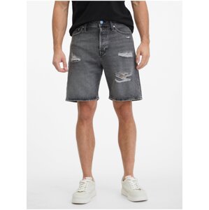 Dark Grey Men's Denim Shorts Jack & Jones Tony - Men's