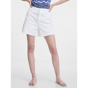 Orsay White Women's Denim Shorts - Women's