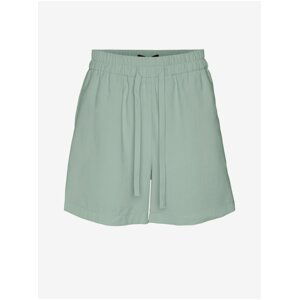 Light Green Women's Shorts Vero Moda Carmen - Women