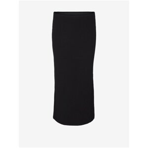 Black women's pencil midi skirt Vero Moda Mary - Women