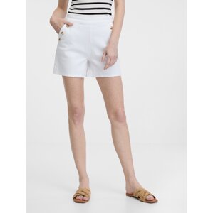 Orsay White Women's Denim Shorts - Women's