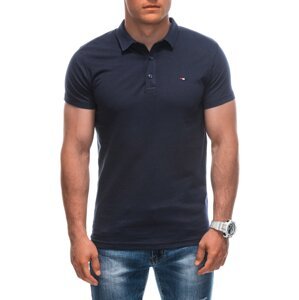 Edoti Men's plain polo shirt